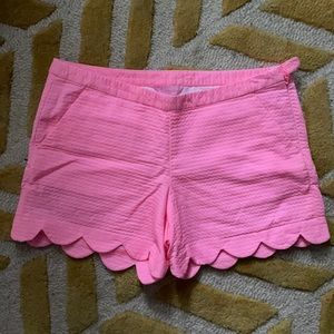 Lilly Pulitzer Magnolia Scallop Hem Shorts Size 2